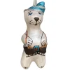 Handmade Ukrainian Bear With Skates Ornament| Best