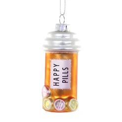 Happy Pills Bottle Ornament|Cody Foster & Co. Online