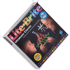 Hasbro Retro Board Game Lite Brite Ornament|Kurt Adler Clearance
