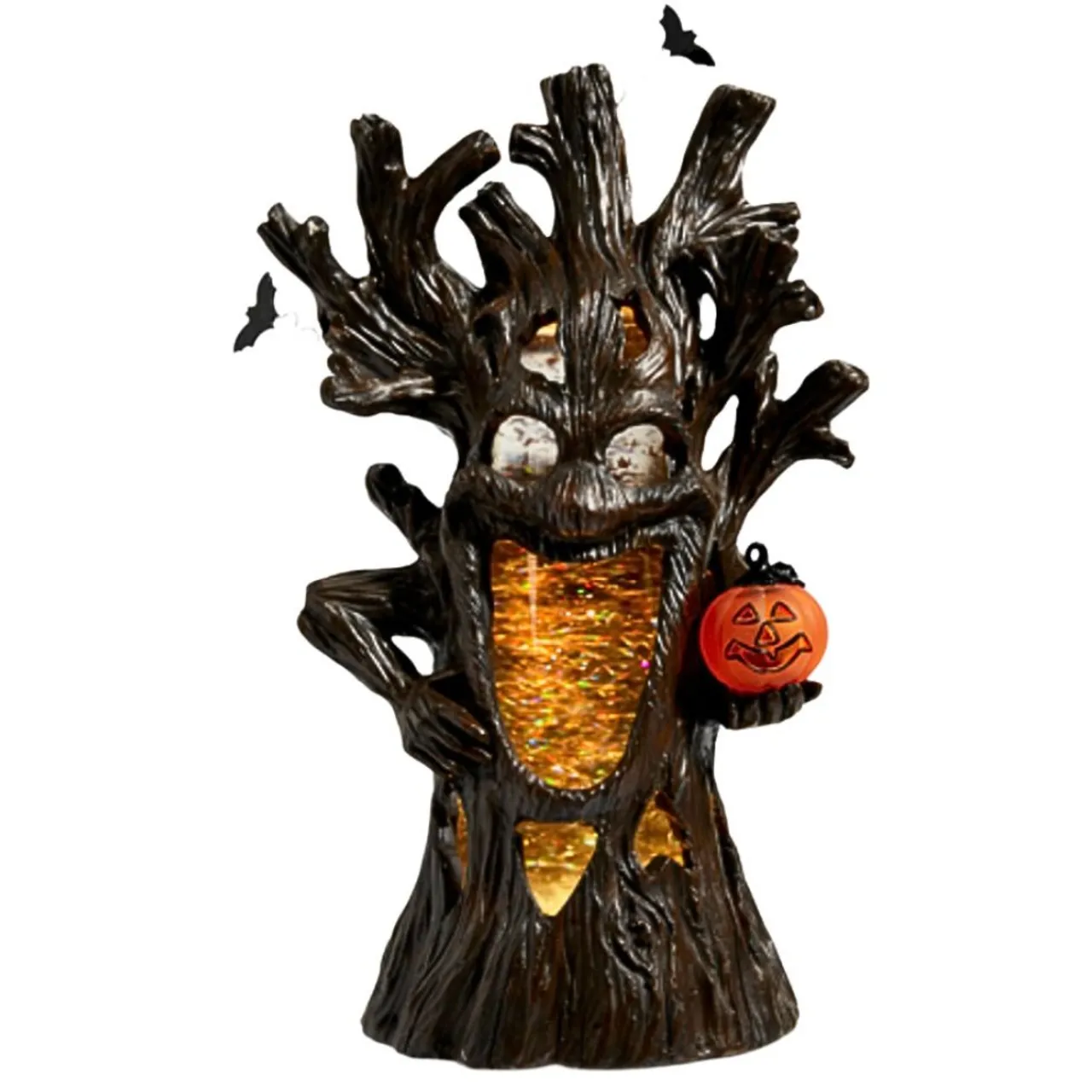 Haunted Tree with Swirling Glitter Lighted| New