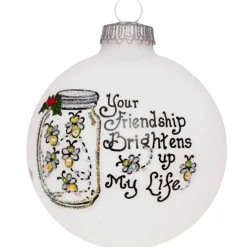 Heart Gifts by Teresa - Friendship Brightens Life Ornament | The Christmas Loft|Hearts Gifts By Teresa Hot