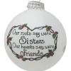 Heart Gifts by Teresa - Sisters Root Ornament | The Christmas Loft|Hearts Gifts By Teresa