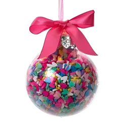 Heart Sprinkle Bubblegum Ball Ornament|Kurt Adler Online