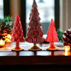 Hue Trees Small Set of 3 Red|Cody Foster & Co. Discount