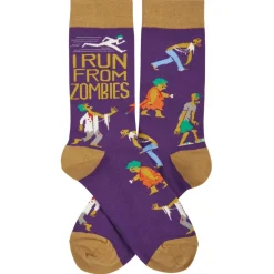 I Run From Zombie Socks| Discount