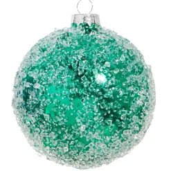 Ice Emerald Green Ball Ornament| Online