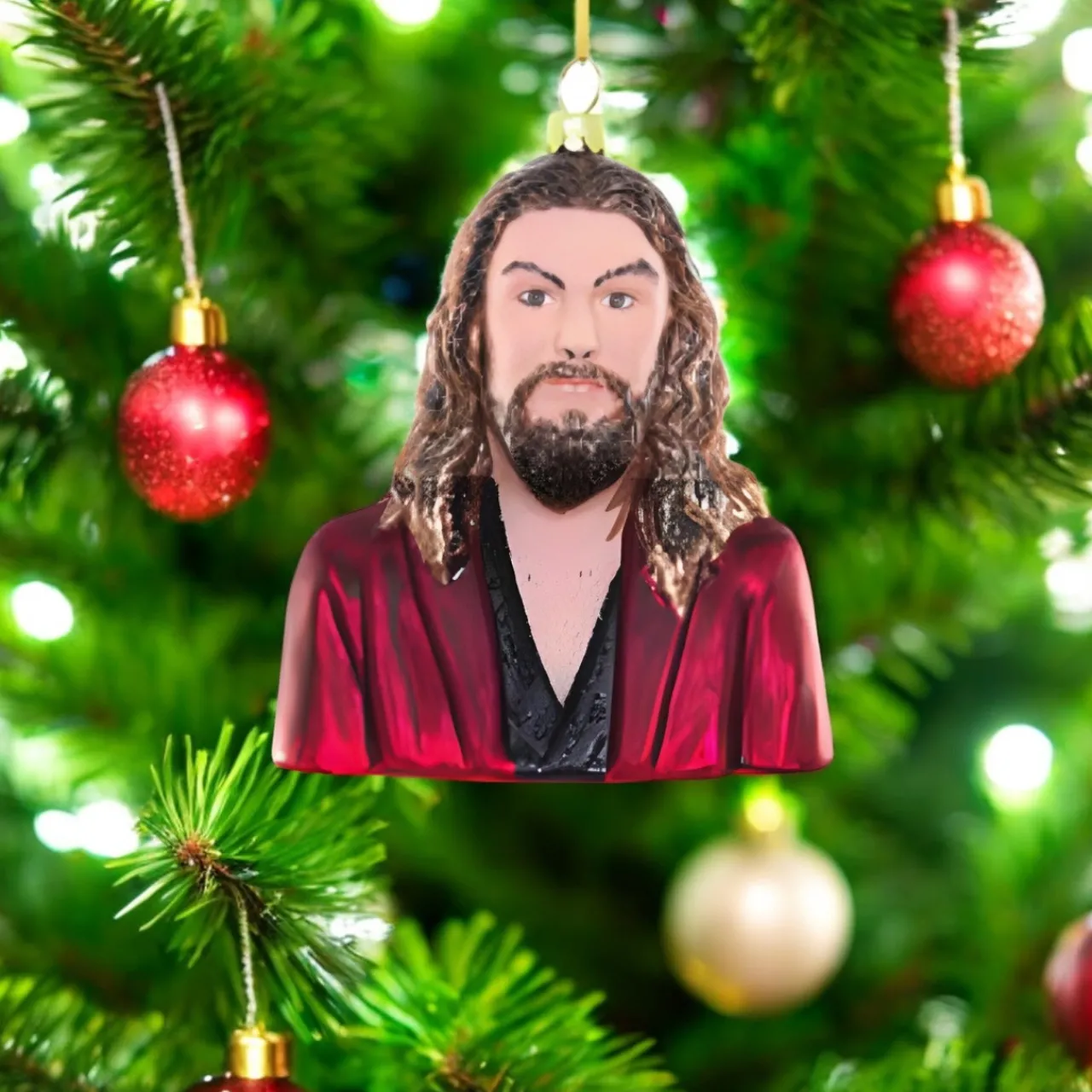 Jason Momoa Christmas Ornament|Cody Foster & Co. Outlet
