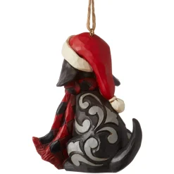 - Heartwood Creek - Highland Glen Dog In Plaid Scarf Ornament|Jim Shore New