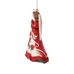 - Heartwood Creek - Christmas Angel With Cardinals Ornament|Jim Shore Sale
