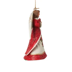 - Heartwood Creek - Christmas Angel With Cardinals Ornament|Jim Shore Sale