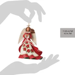 - Heartwood Creek - Christmas Angel With Cardinals Ornament|Jim Shore Sale
