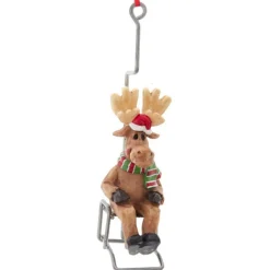 - Moose On Chair Lift Ornament | The Christmas Loft|Kurt Adler Hot