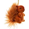 Flocked Squirrel Ornament 2.5" TD1768|Kurt Adler Sale