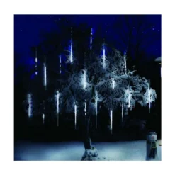 Meteor Shower Snowfall Light Set 5 Tubes, 90 Cool White LED Lights, 1|Kurt Adler Discount
