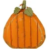 Large Carved Wooden Jack-O-Lantern Pumpkin Halloween And Fall Decor| Best