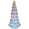 Large Irredescent Glass Tree|