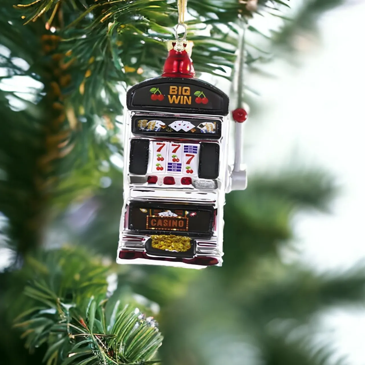 Las Vegas Slot Machine Ornament|Cody Foster & Co. New