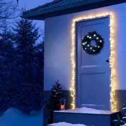 LED Door Lights, Warm White, 18ft, 8-Function Twinkle|Lumineo Discount