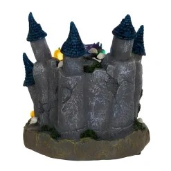 LED Lighted Skull Castle Table Piece|Kurt Adler Clearance