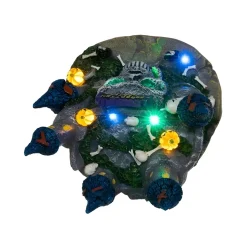LED Lighted Skull Castle Table Piece|Kurt Adler Clearance