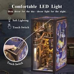 LED Nebula Common Room Book Nook Miniature Kit| New