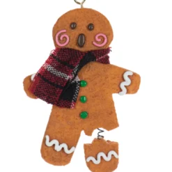 Leg Bitten Gingerbread Cookie Ornament| Clearance