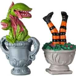 - Spookytown - Spooky Planter Urns | The Christmas Loft|Lemax Online
