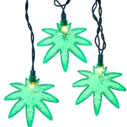10-Light Cannabis Light Set | The Christmas Loft|Kurt Adler