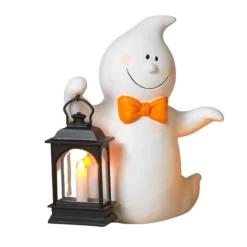 Light Up Ghost w/Square Lantern| Clearance