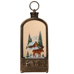 Light Up Shimmer Lantern w/Moose| Best