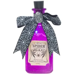 Lit Spider Venom Potion Bottle Halloween Decor| New