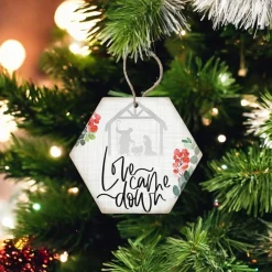 Love Came Down Nativity Ornament| New