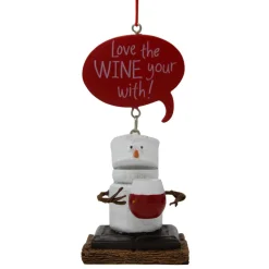 Love The Wine You're With! Toasted S'Mores Candy Ornament| Clearance