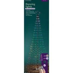 7 Foot 335 LED Dancing Lights Tree Black Wire With Remote Control|Lumineo Outlet
