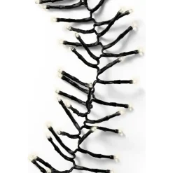 192 LED Battery Operated Warm White Twinkle Cluster Lights Black Wire - The Christmas Loft​|Lumineo Clearance