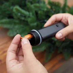 192 LED Battery Operated Warm White Twinkle Cluster Lights Black Wire - The Christmas Loft​|Lumineo Clearance