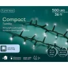 500 LED Cool White Christmas Compact Lights Set, Green Wire 36 Feet|Lumineo Hot