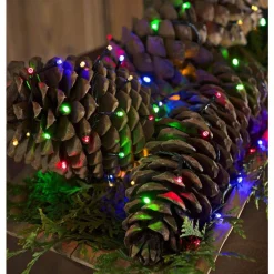500 LED Multi-Colored Christmas Compact Lights Set, Green Wire 36 Feet -|Lumineo Outlet