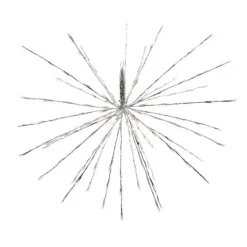 160 LED Warm White Flashing 27" Polestar Silver Wire | The Christmas Loft|Lumineo Sale