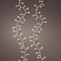 1,000 LED Warm White Soft Glow Compact Twinkle Light, Transparent Wire|Lumineo Online