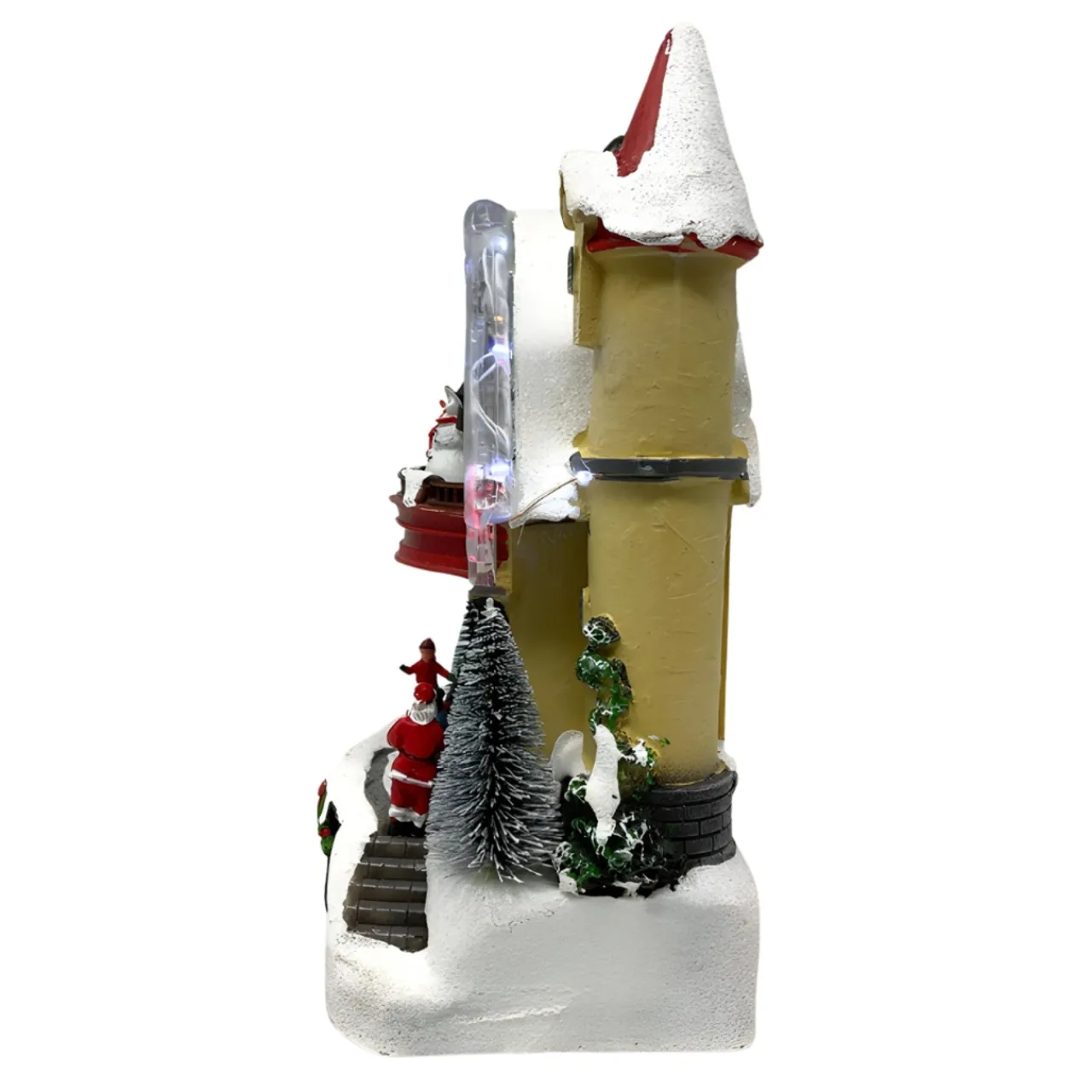 Animated Christmas House with Santa - 12”x9” Scene|Lumineo Sale