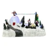 Lumineo Animated Penguins Play Scene - 10.5" Lights & Motion| Best