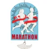 Marathon Runner w/Dangling Sneakers Ornament| Sale