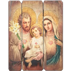 Mary Joseph and Baby Jesus Holy Family Religious Decorative Wall Decor| Discount