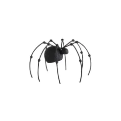 Medium Metal Glitter Spider Halloween Decoration|