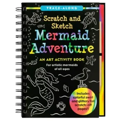 Mermaid Adventure Scratch & Sketch Art Activity Book| Sale