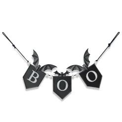 Metallic Halloween Boo Banner| Clearance