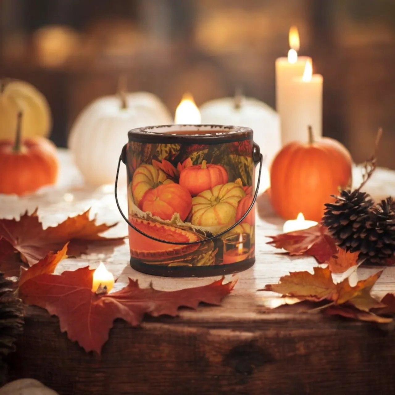 Mini Farm Fresh Papas Pumpkin Pie Candle| Hot