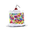 Miniature Sprinkled Cake Ornament|Cody Foster & Co. Hot