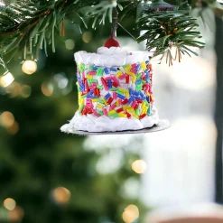 Miniature Sprinkled Cake Ornament|Cody Foster & Co. Hot